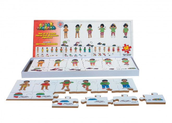 Dress Up Wooden Puzzle Set