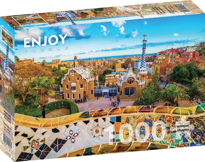 Enjoy Park Güell View Puzzle 1000 Pieces