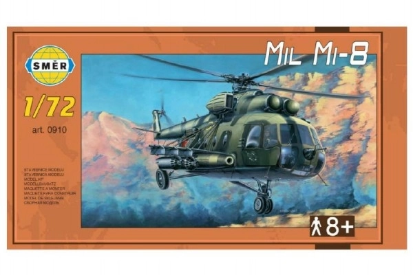 Realistic Model Helicopter Mil Mi-8 1:72