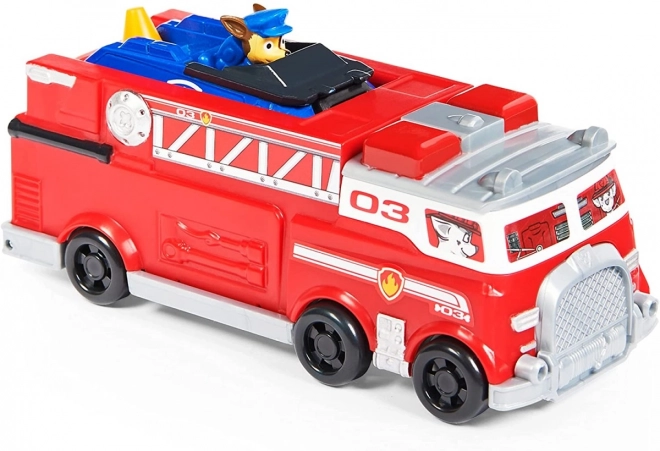 Paw Patrol Fire Truck with Chase Die-Cast Car