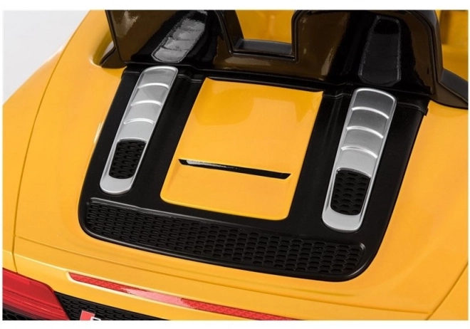 Electric Yellow Audi R8 Spyder for Kids