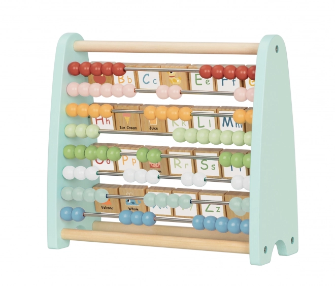 Contatore educativo in legno e alfabeto Tooky Toy