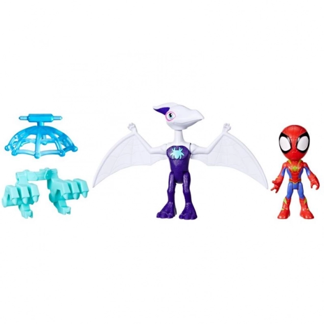 Spider-Man and Friends Dinosaur Action Figure Set