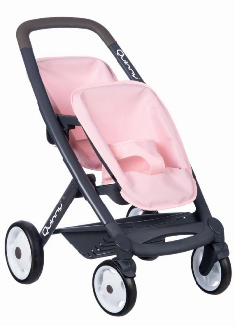 Light Pink Twin Doll Stroller Maxi Cosi