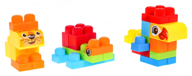 Zoo Animals Construction Block Set for Kids