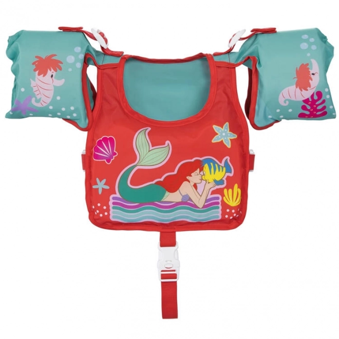 Swimming Vest with Sleeves for Kids - THE LITTLE MERMAID Design