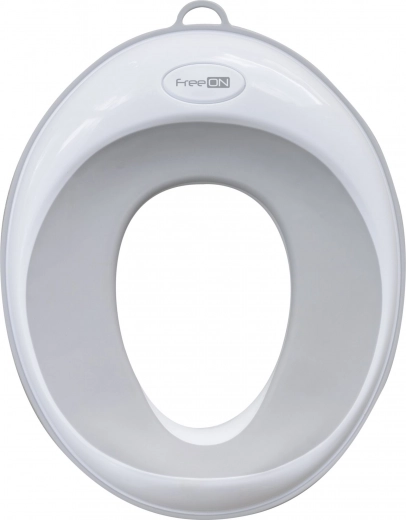 FreeON children's toilet seat white-grey