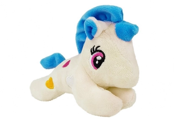 Small Unicorn with Carrier Plush Toy