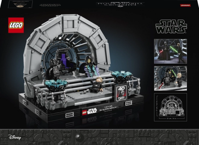 Lego Star Wars Emperor's Throne Room Diorama