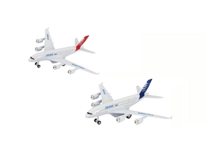 Gedetailleerd design van een kleine airliner