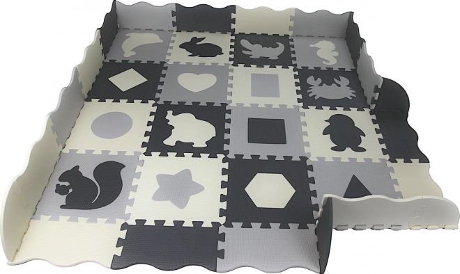 Animal and Shapes Foam Puzzle Mat