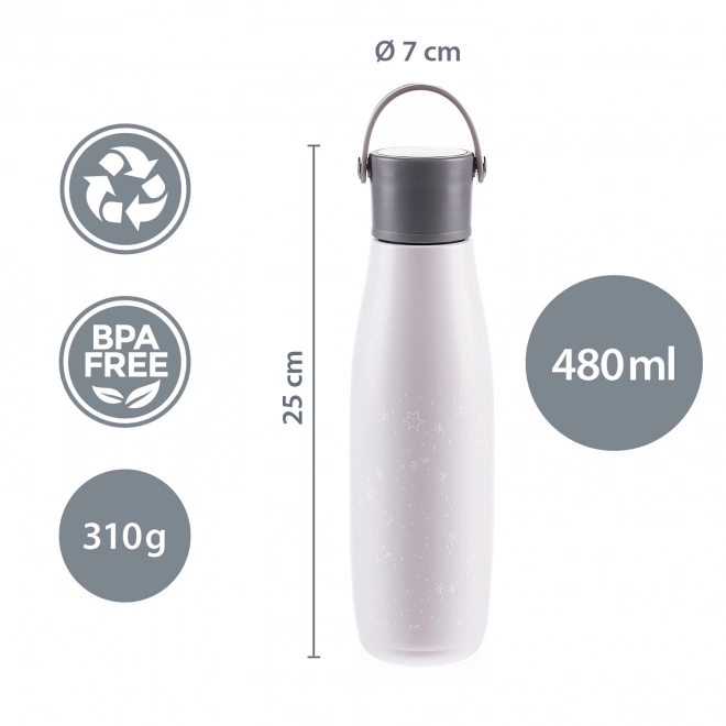 Stainless Steel Thermos with Handle 480ml - City