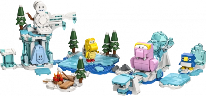 Lego Super Mario Snow Adventure Fuzzy Expansion Set