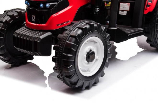 Battery Tractor with Trailer Hercules Red 24V