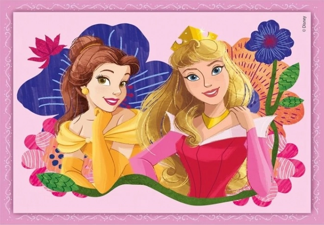 Princess Disney Puzzle Set 4-in-1