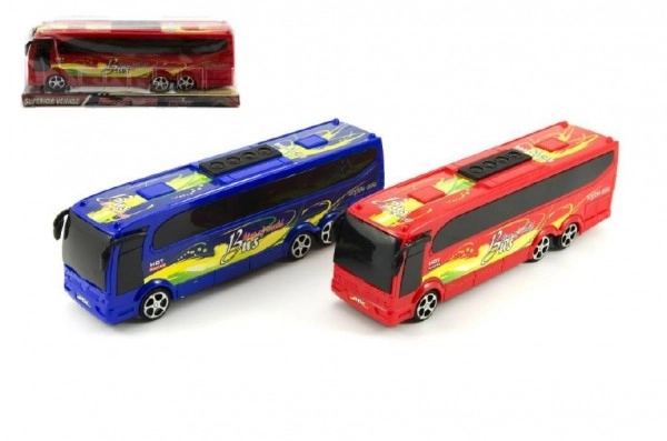 Plastic Bus 25cm Wind-Up Toy