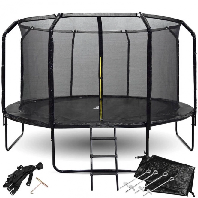 SkyFlyer Garden Trampoline with Ladder 14FT