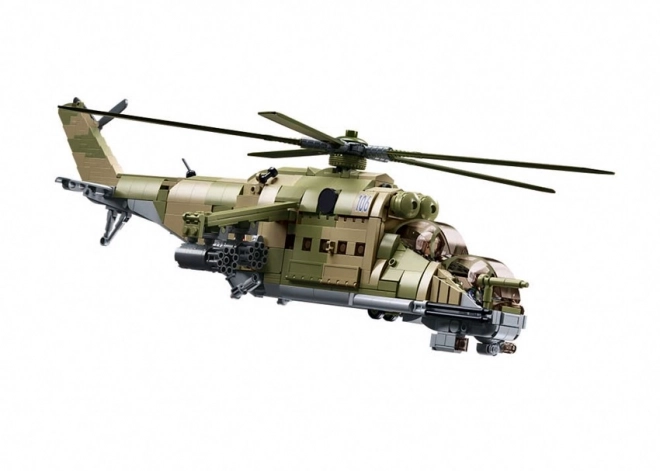 Sluban Combat Helicopter MI-24S