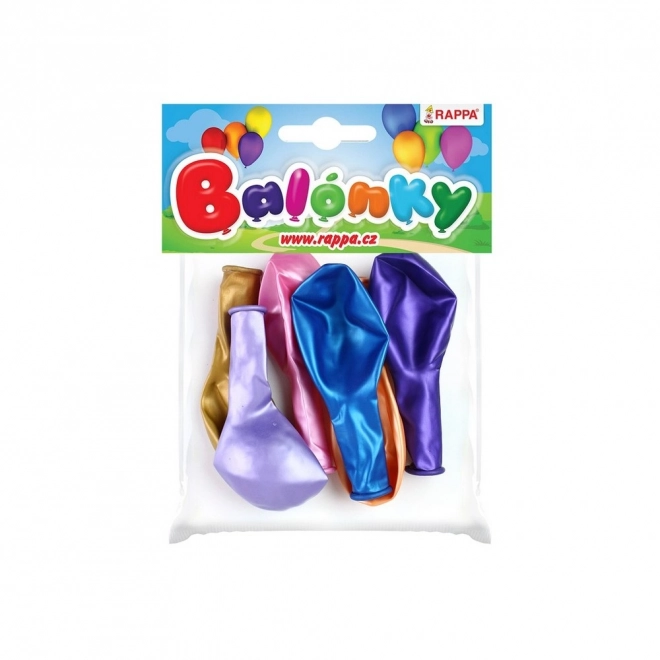 Metallic Party Balloons Set