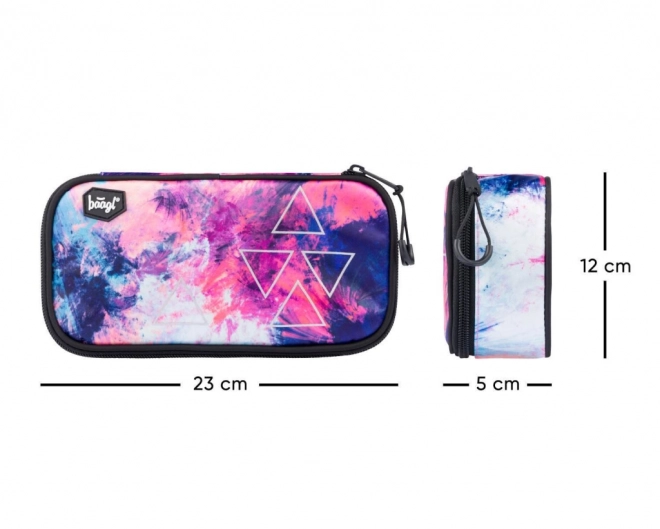 School Pencil Case Abstract Design