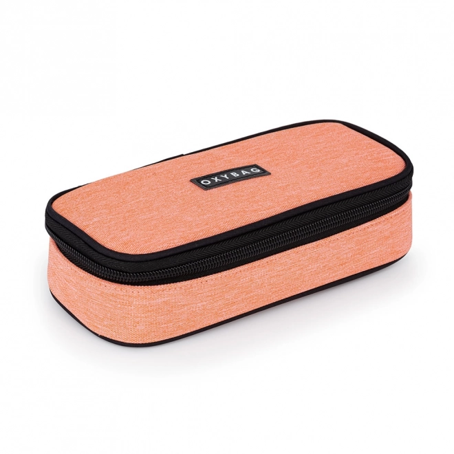 Unicolor School Pencil Case Apricot