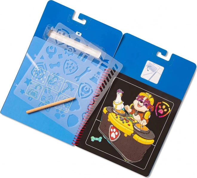 Paw Patrol Scratch Art Chase