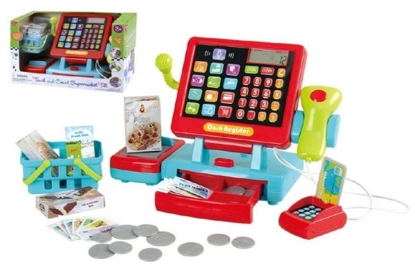 Interactive Toy Cash Register with Accessories