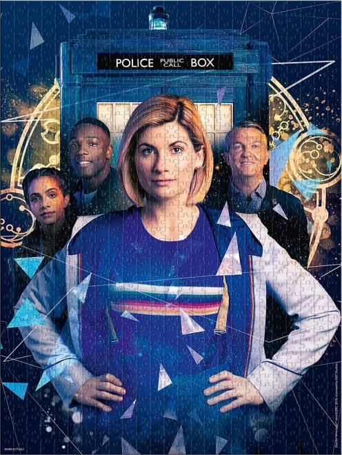 Winning Moves Puzzle Doctor Who: The Thirteenth Doctor Present 1000 Pieces