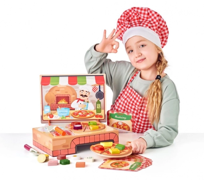 Wooden Pizzeria Set