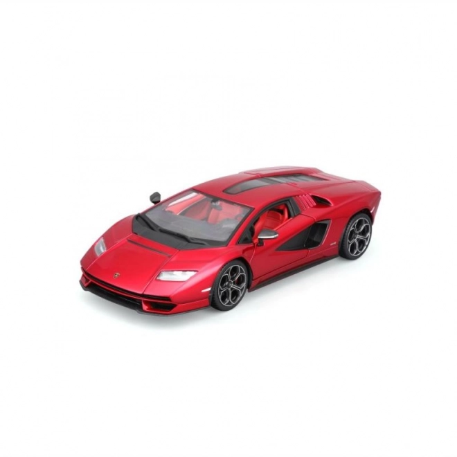 Metal Model Car Lamborghini Countach LPI 800-4 Red by Bburago