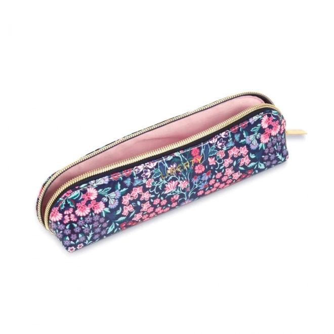 Liberty Tanjore Gardens Blue Pencil Case