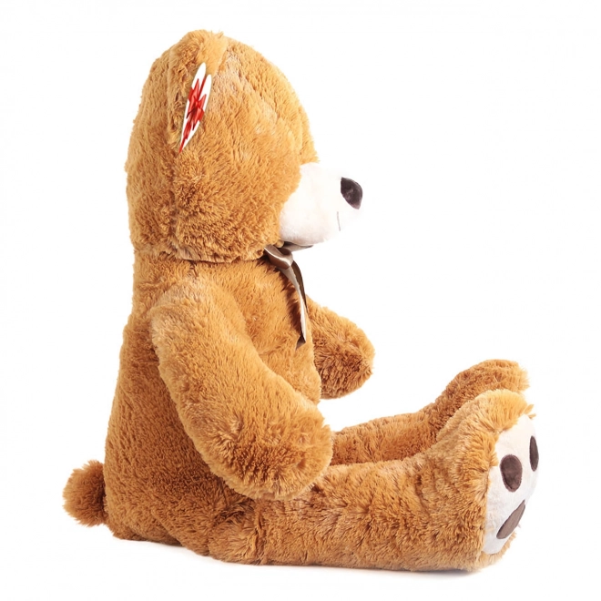 Large Plush Teddy Bear with Heart Tag