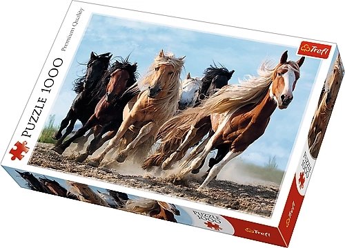 Galloping Horses Jigsaw Puzzle 1000 Pieces