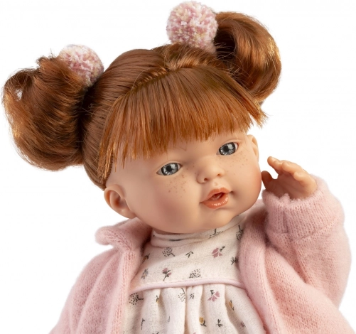 Llorens realistic talking doll with sounds 33 cm