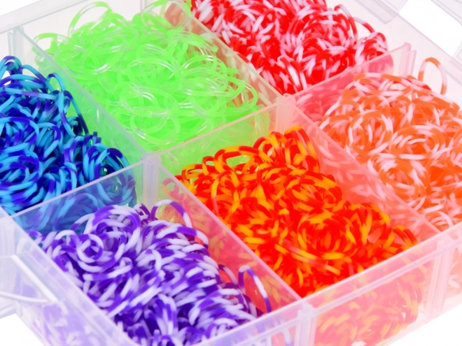 Magic Loom Band Bracelet Kit 4500 Pieces