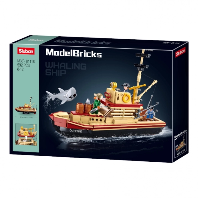 Fisherman's Boat Catherine Building Set