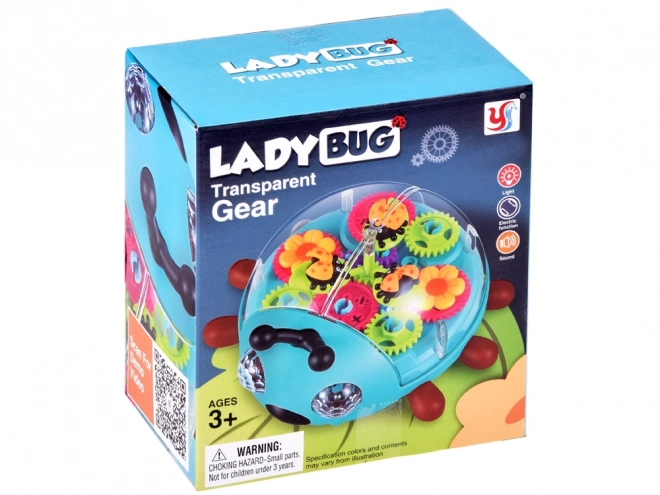 Dancing Ladybug Toy with Projector