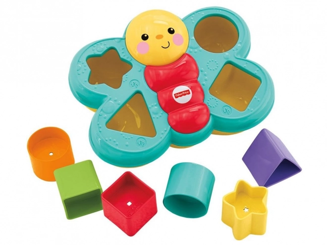 Colorful Butterfly Shape Sorter Toy