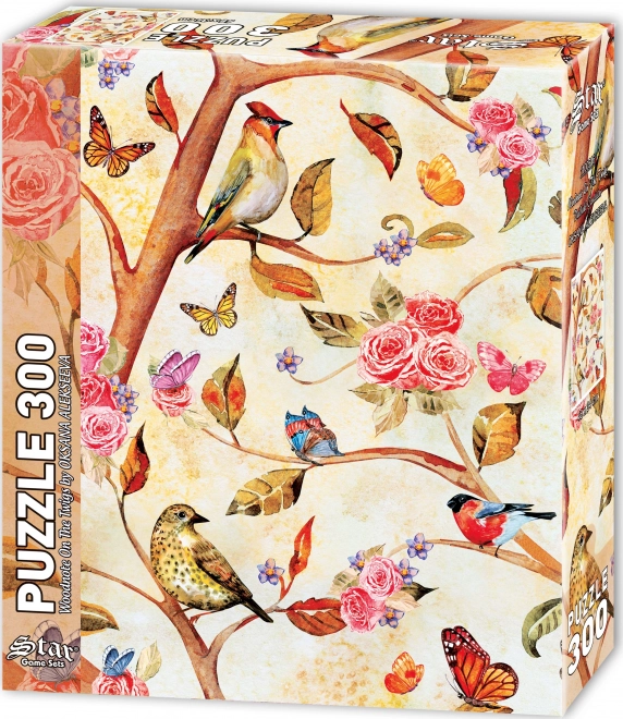 Star Puzzle Chirping in the Branches 300 Pieces