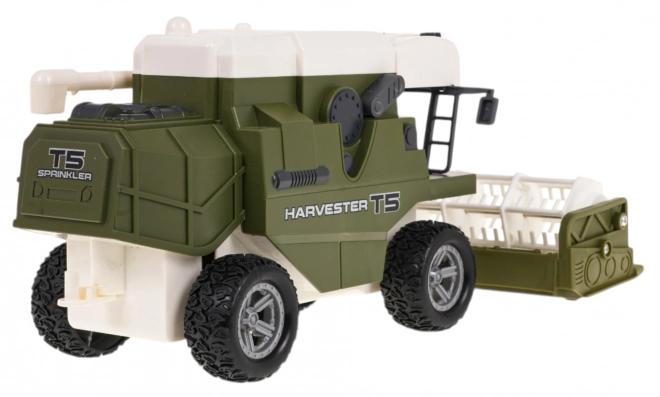 Interactive Toy Combine Harvester with Lights and Sounds