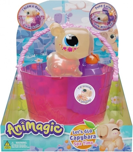 AniMagic Capybara Spa Time Light-Up Interactive Water Toy