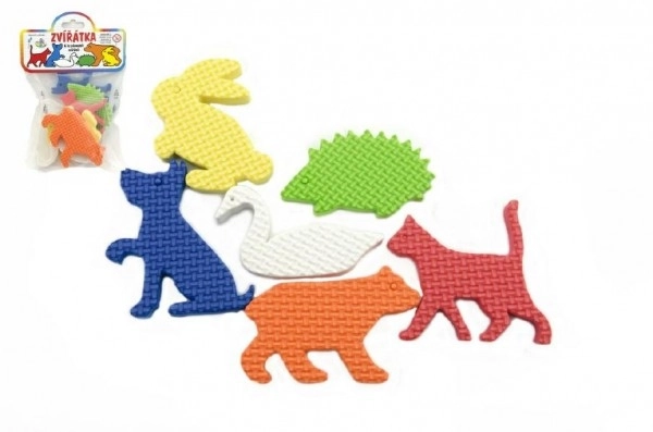 Colorful Foam Animal Bath Stickers