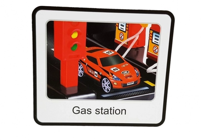 5-Level Battery-Operated Toy Parking Garage with Lights and Elevator