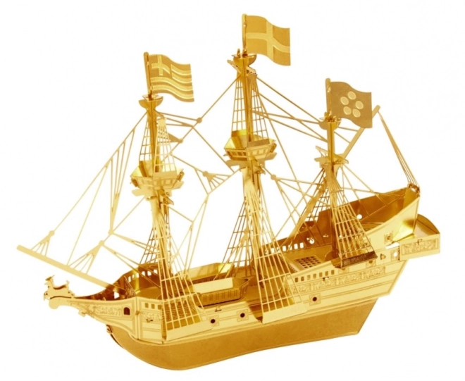 Metal Earth 3D Puzzle Golden Hind Ship