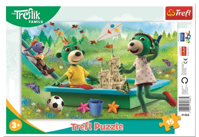 Morning Fun with the Treflik Family Puzzle