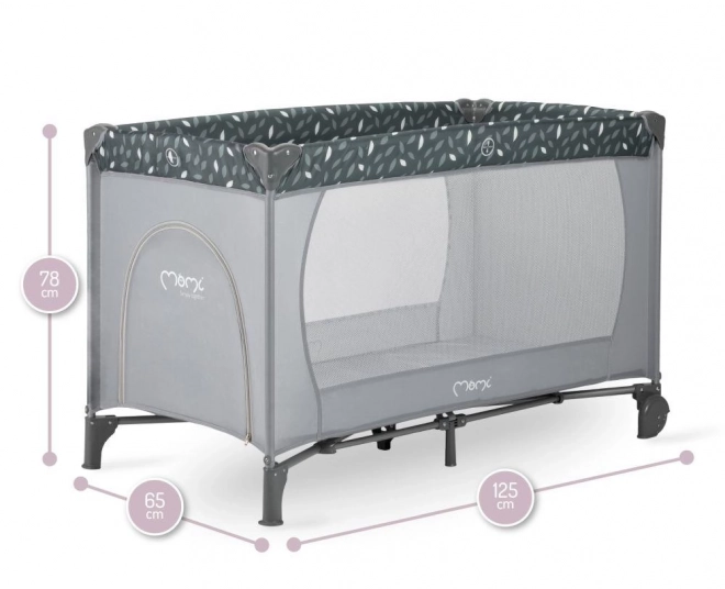 Travel Cot Momi Belove Gray