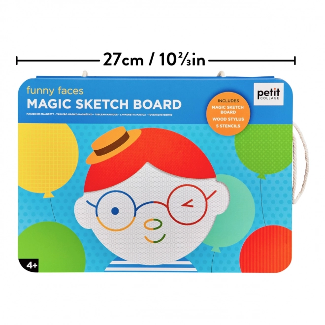 Magnetic Drawing Board Funny Faces