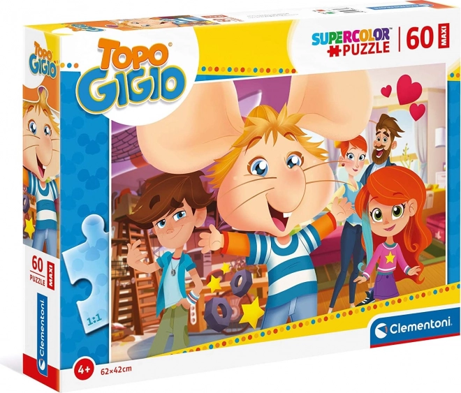 Clementoni Puzzle Mouse Gigio Maxi 60 Pieces