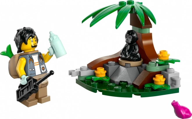 Lego City Jungle Adventure with Baby Gorilla