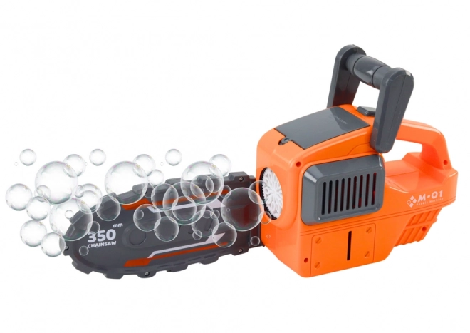 Bubble Machine Chainsaw Orange